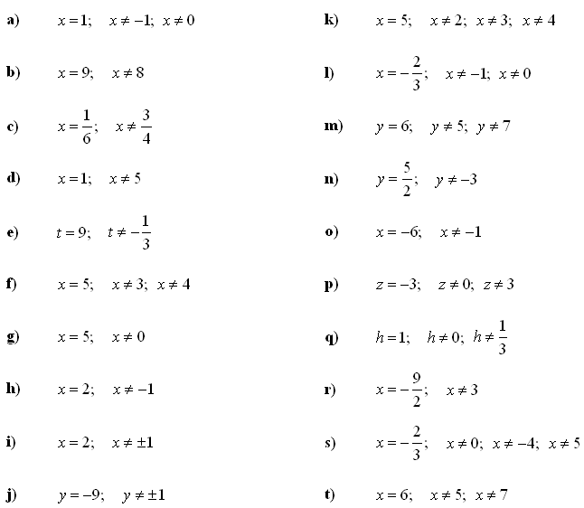 Answers to Math Exercises & Math Problems Linear